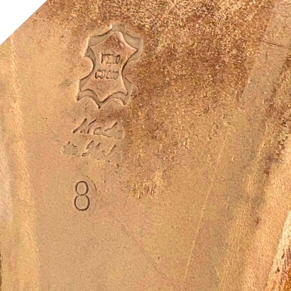 Capri White Leather Double Thong Slide Custom Made in Italy - Picture 5 of 10